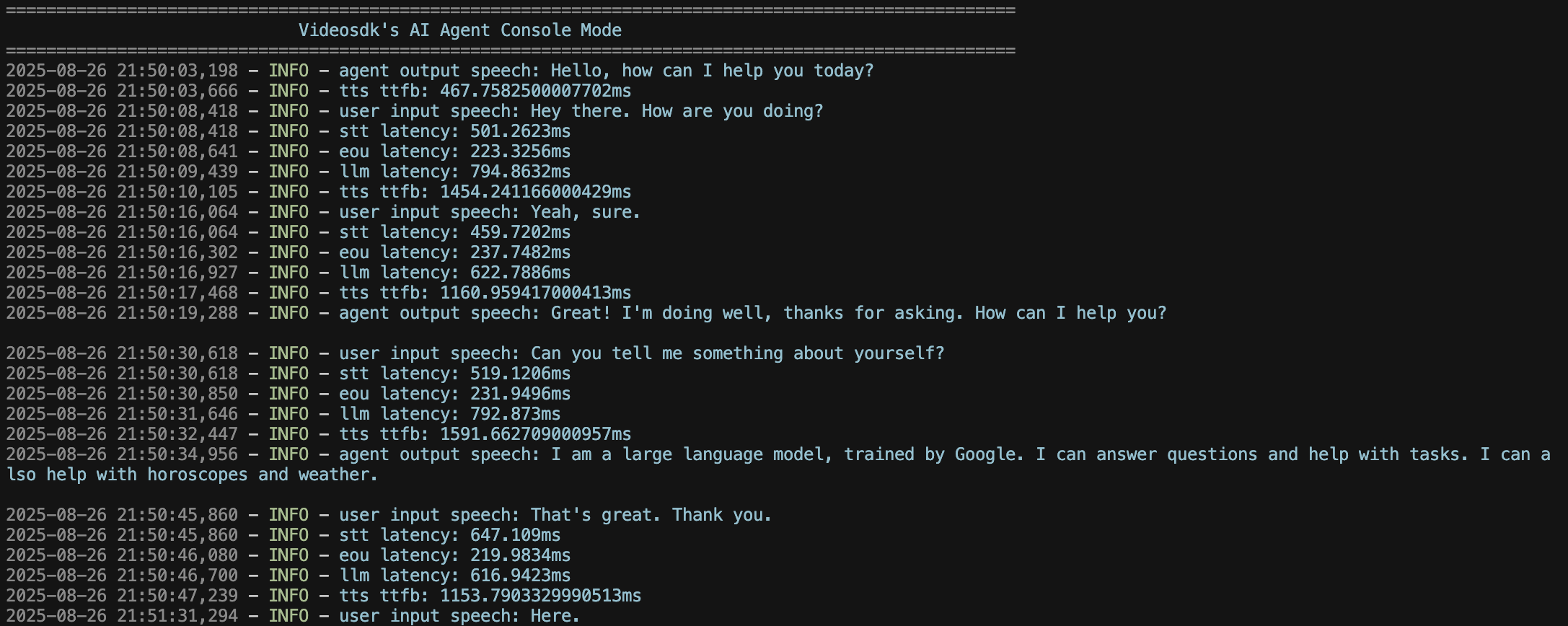 Console Mode